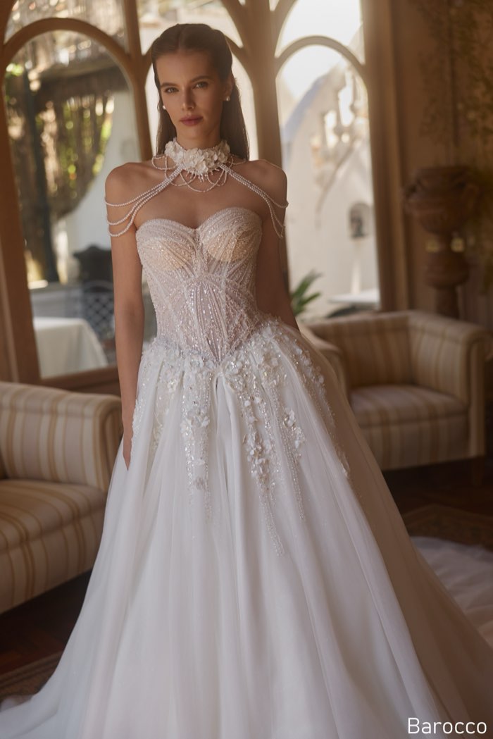 Rochie de mireasă Barocco din colecția Beauty in Elegance