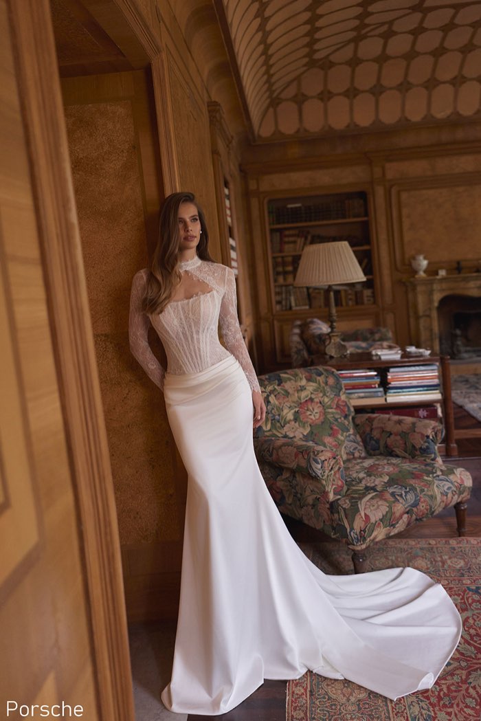 Rochie de mireasă Porsche din colecția Essence of Her