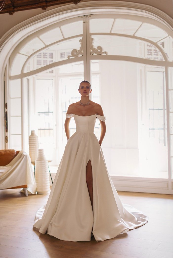 Rochie de mireasă Marlowe din colecția Gemini