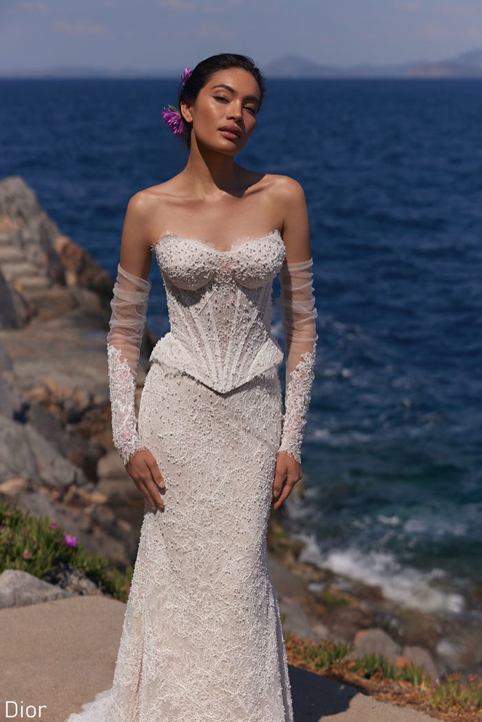 Rochie de mireasă Dior din colecția Symphony of Grace